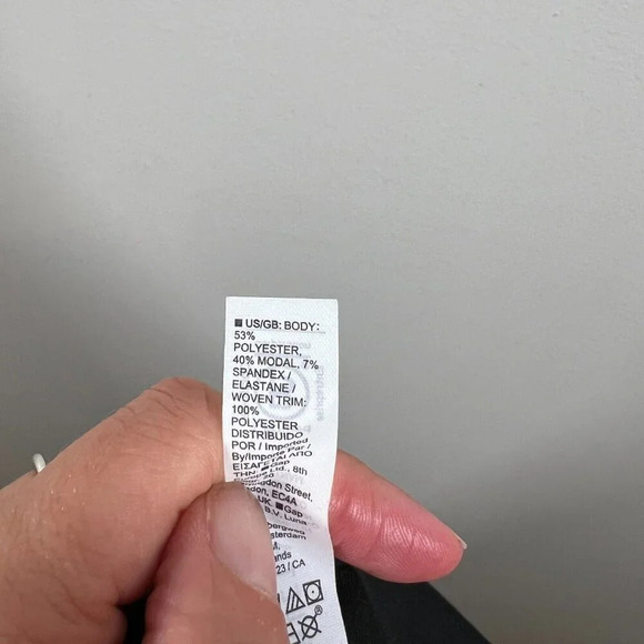 Athleta Get Set Hybrid Jogger Pants Size Small Black Athletic Travel Athleisure - Picture 13 of 15